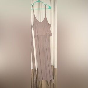 Zenana Outfitters Taupe Maxi Dress